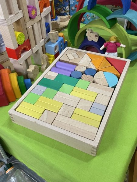 画像1: My First Blocks Tsumin-Color- （ツミンカラー）（0〜6才）◇書籍「心を育てる積み木遊びのコツ」掲載品 (1)