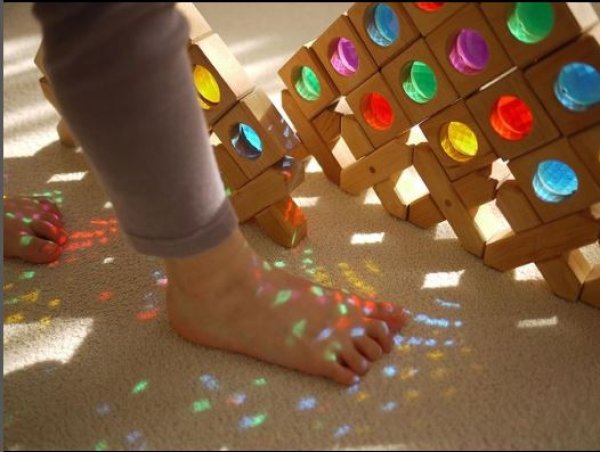 画像2: BAU-0156 X ブロック （2〜6才）◇書籍「心を育てる積み木遊びのコツ」掲載品 (2)